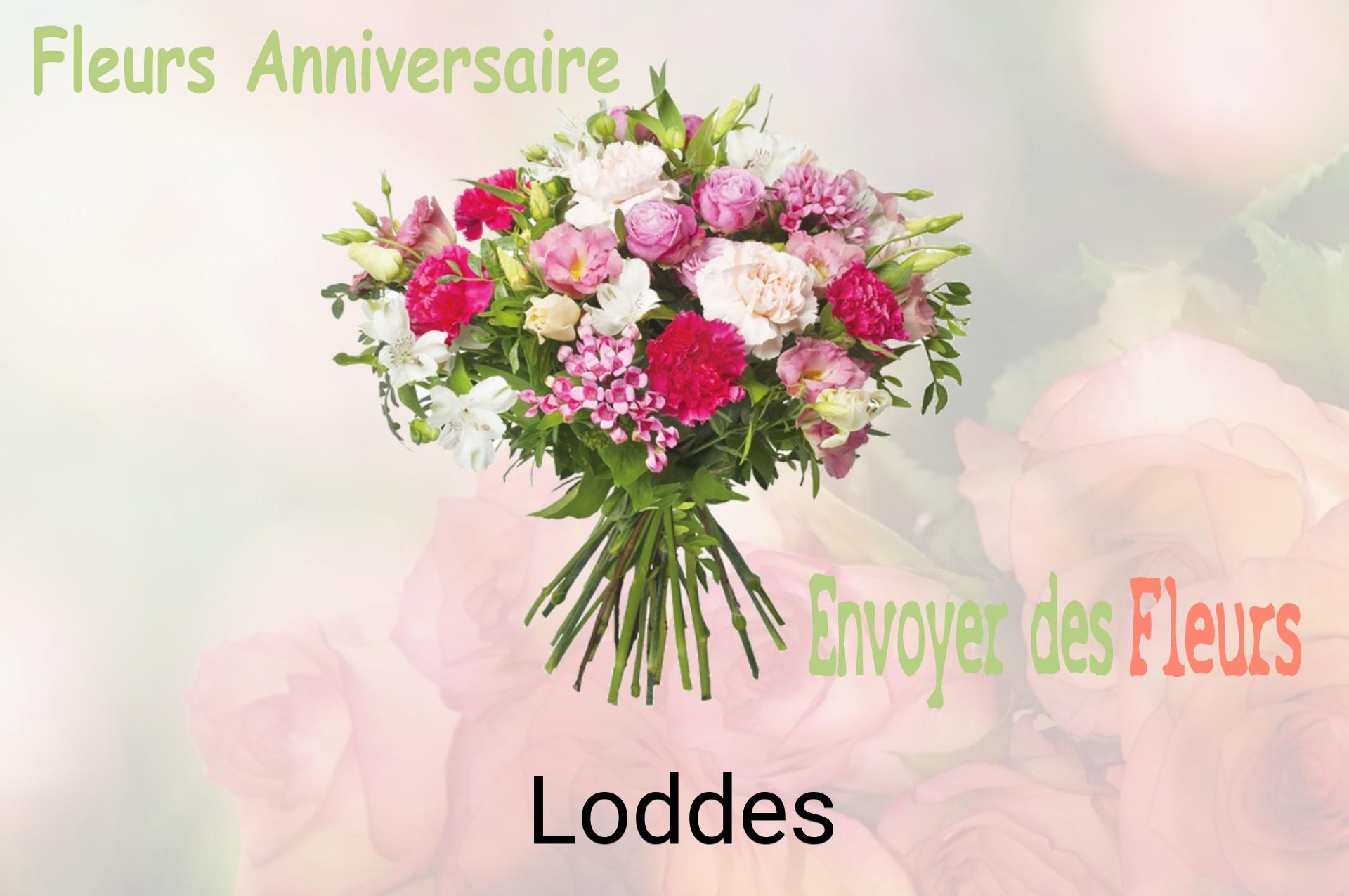 Bouquet de fleurs d’anniversaire livré à Loddes